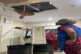 False Ceiling Collapsed in SMS