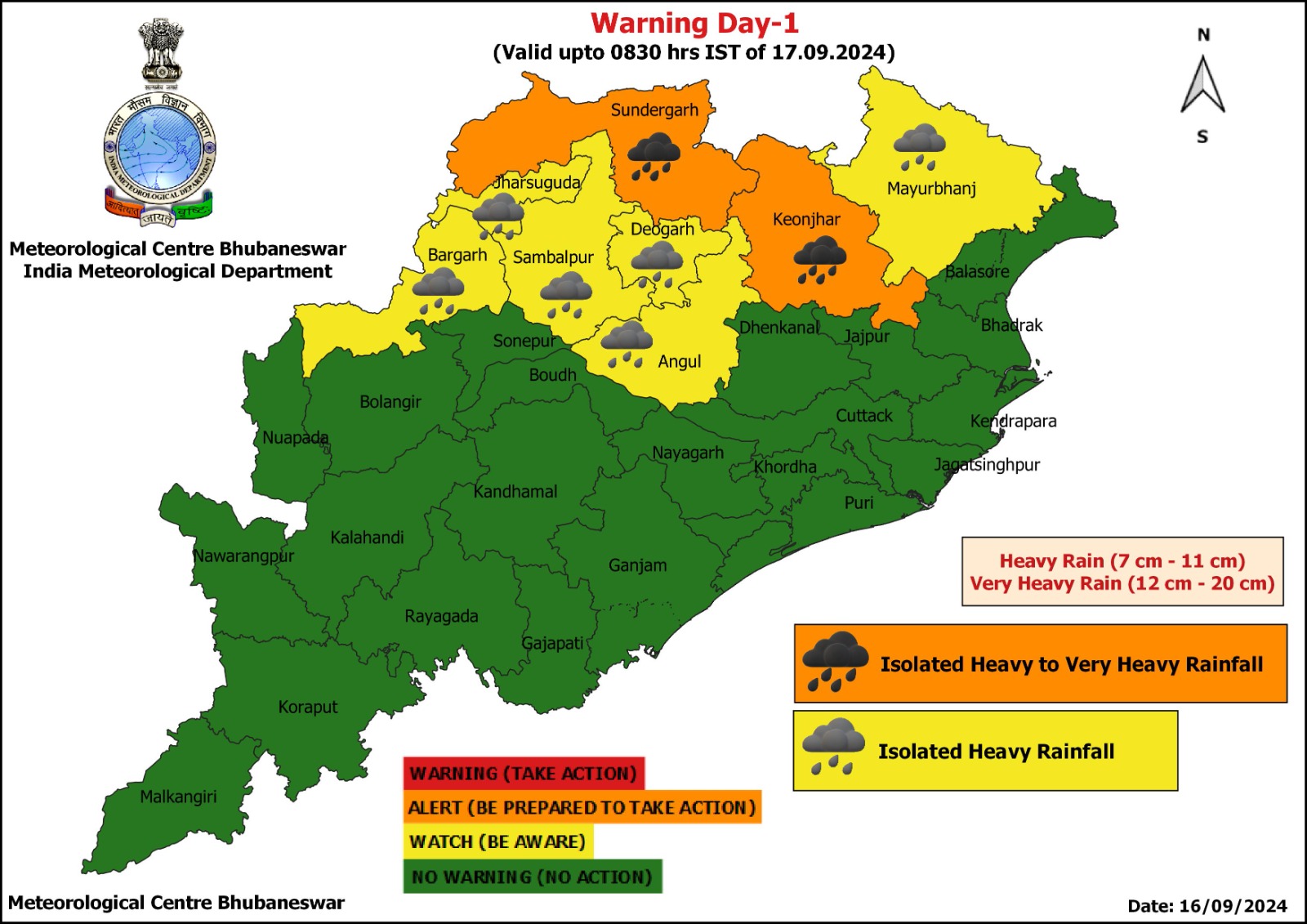 Odisha Weather Update