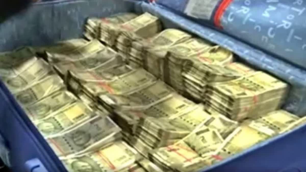 Police recovered cash worth more than three crores