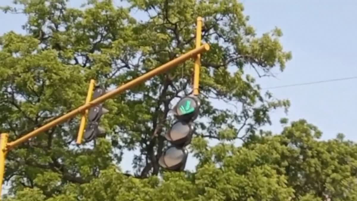 Traffic Signal Light Broke in Dabri