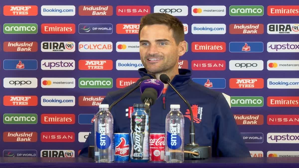 Netherlands head coach Ryan Cook held press conference