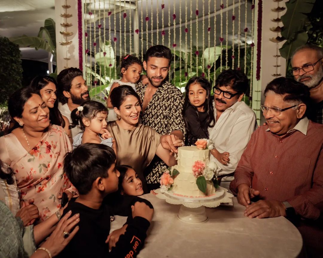 Varun Tej and Lavanya Tripathi's pre-wedding Bash hosted by Allu Arjun's family