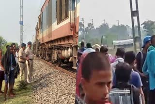 ट्रेन की चपेट में आने से किशोरी की मौत