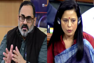 Union Minister of State for Electronics and IT, Rajeev Chandrasekhar Monday reacted to the 'cash for questions' allegations levelled against TMC MP Mahua Moitra by BJP MP Nishikant Dubey on Sunday.