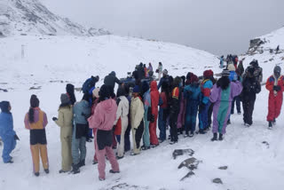 Himachal Pradesh: Kullu receives fresh snowfall