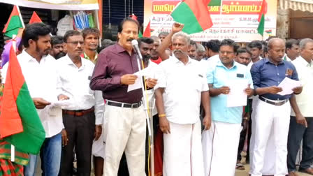 கர்நாடகாவில் தமிழர்கள் தாக்கப்படுவதற்கு திமுக தான் காரணம் - கிருஷ்ணசாமி பேச்சு