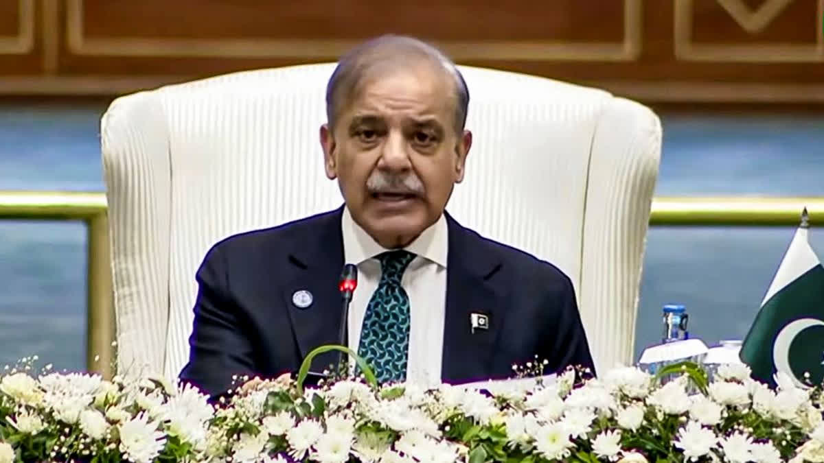 Pakistan PM Shehbaz Sharif concluded the SCO meeting, urging global focus on the Israel-Gaza conflict, while notably avoiding mention of the Kashmir issue.