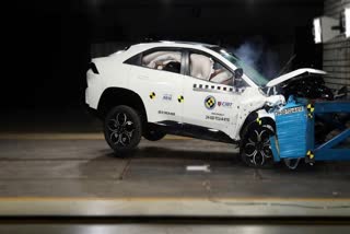 Crash test of Tata Curvv