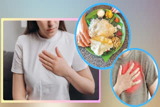 Why does heartburn and sour burps occur after eating?