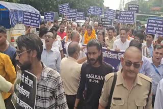 Congress Leader Harish Rawat Took Padyatra