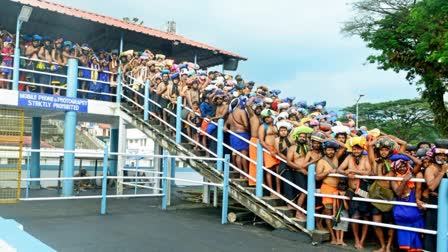 SABARIMALA SPOT BOOKING  SABARIMALA VIRTUAL QUEUE BOOKING  SABARIMALA PILGRIMAGE NEWS  DEVASWOM BOARD DECISION SABARIMALA