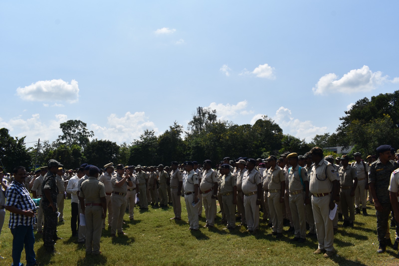 Gajalaxmi Puja Security Arrangement