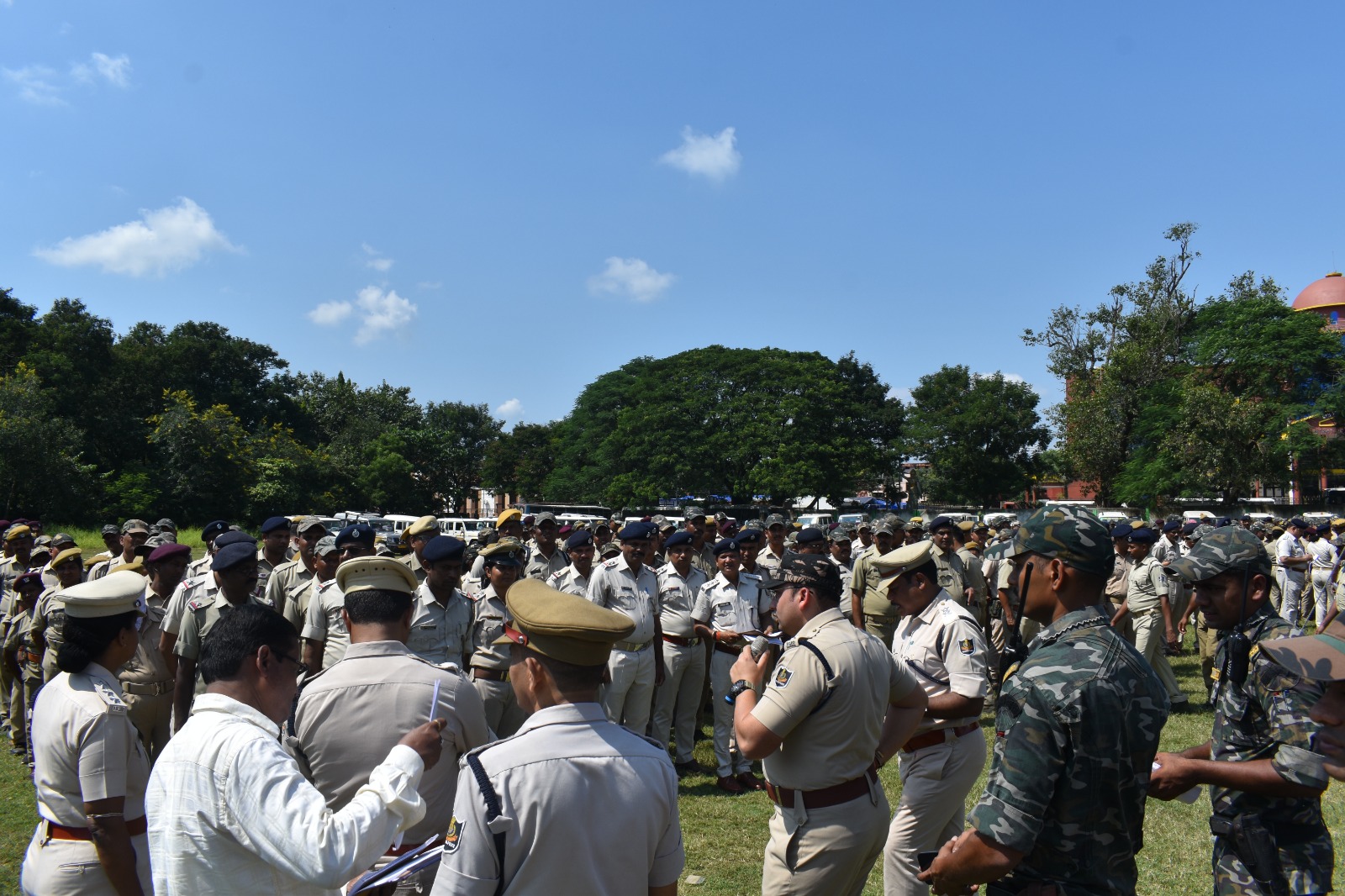 Gajalaxmi Puja Security Arrangement