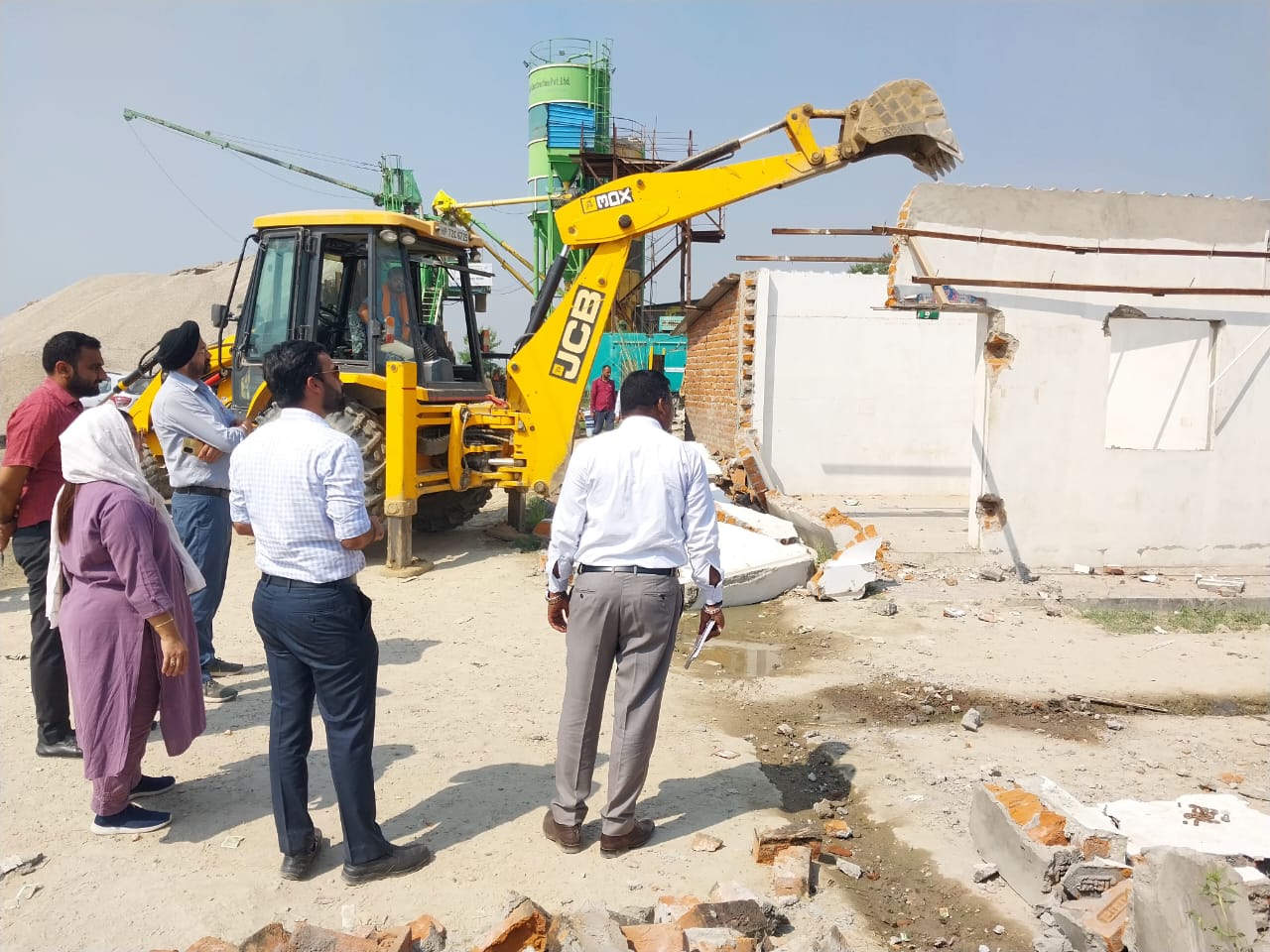 Encroachment removed in Haridwar