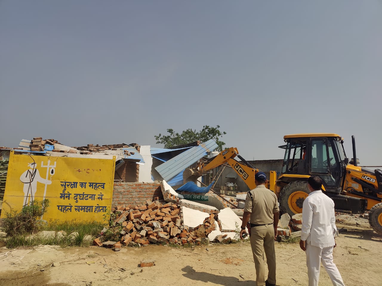 Encroachment removed in Haridwar