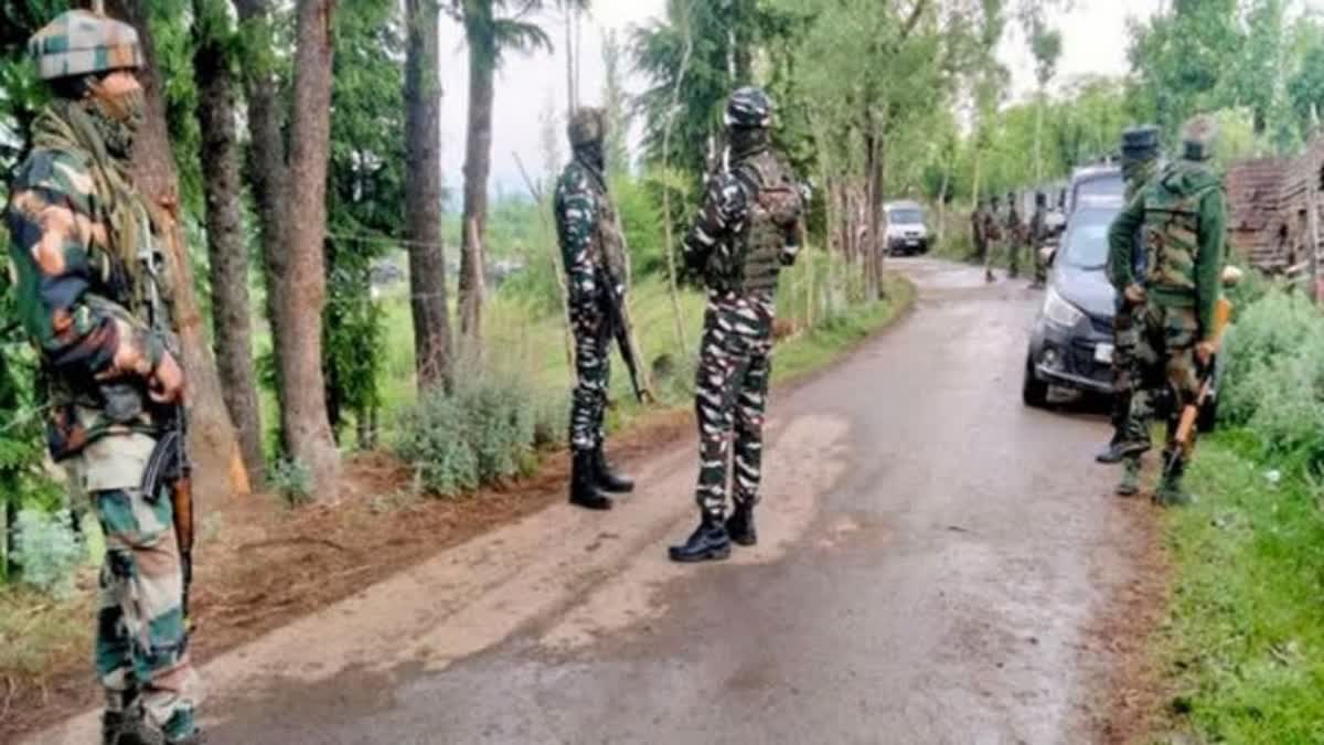 നുഴഞ്ഞുകയറ്റശ്രമം  നുഴഞ്ഞുകയറ്റശ്രമം ബാരാമുള്ള  നുഴഞ്ഞുകയറ്റശ്രമം പരാജയപ്പെടുത്തി  നുഴഞ്ഞുകയറ്റശ്രമം ഉറി സെക്‌ടർ  ബാരാമുള്ള ഉറി  തീവ്രവാദിയെ വധിച്ചു  security forces foiled an infiltration bid  Baramulla infiltration  infiltration in Baramulla one militant killed  one militant killed in baramulla  baramulla uri sector infiltration  infiltration in jammu kashmir