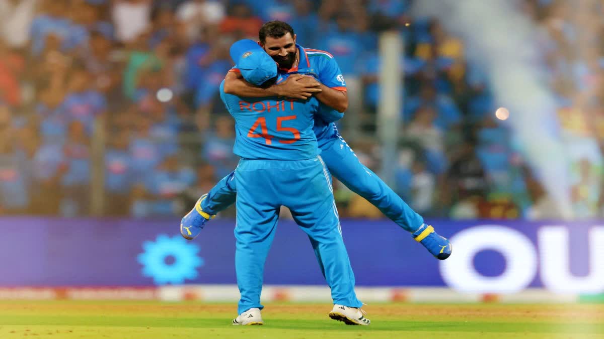 rohit sharma and mohammed shami