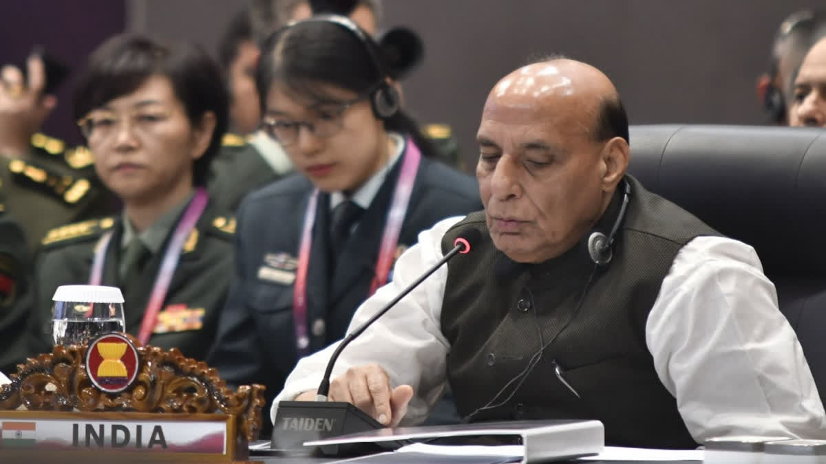 ASEAN Defence Ministers' meet: Rajnath highlights role of dialogue, diplomacy for lasting global peace