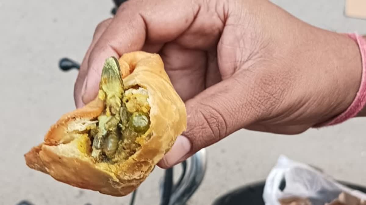 Lizard found in samosa in Hapur, Uttar Pradesh