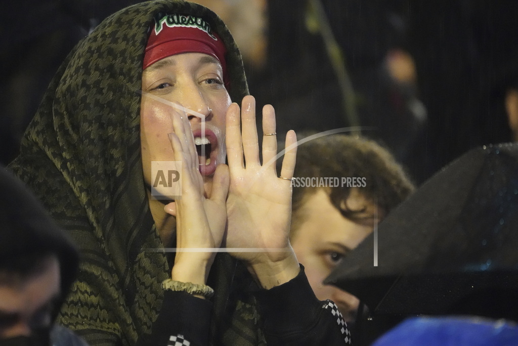 US: Protest against Israelٗ