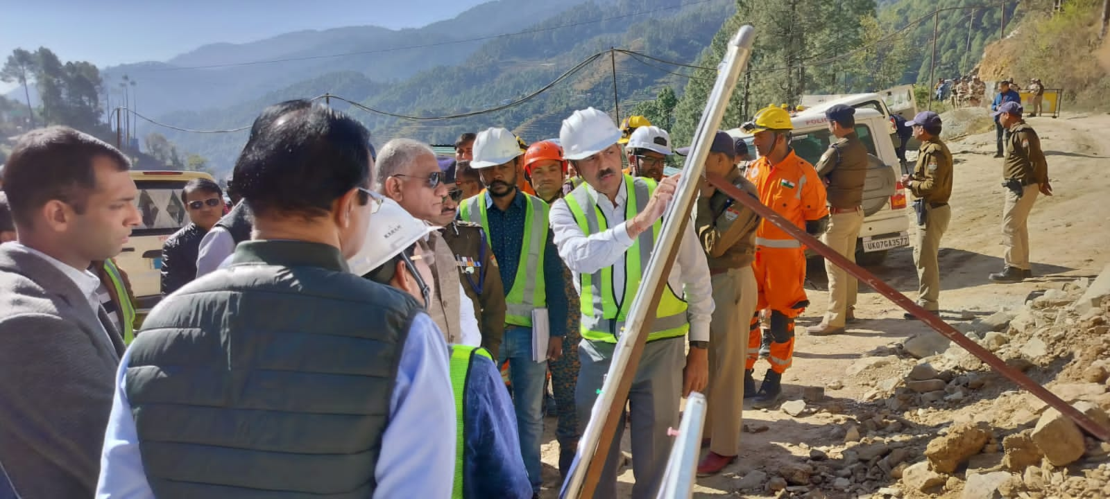 Uttarkashi tunnel rescue operation