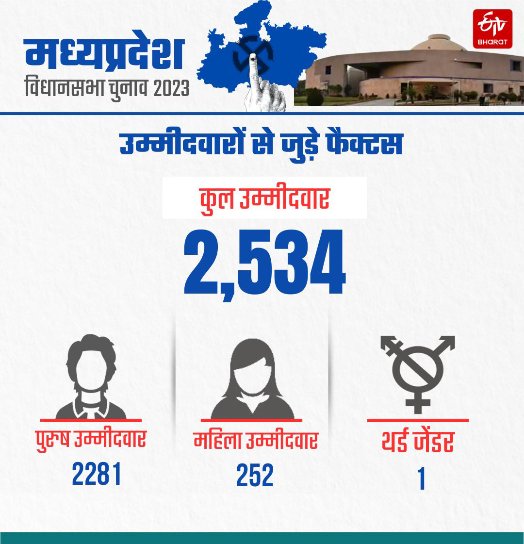 MP Election Infographics