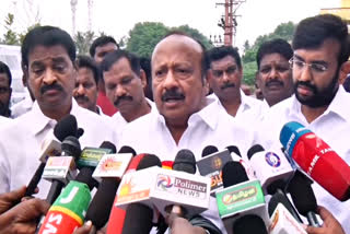 Minister MRK Panneerselvam press meet