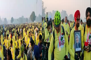 Bicycle rally held in Ludhiana against drugs, made aware to young people