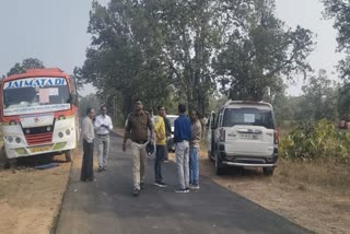 Polling Party Bus Accident In Manendragarh