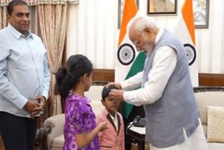 PM Modi shares light moment with children calls them my young friends