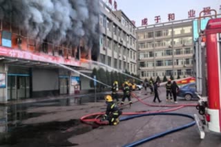 26 dead in China building fire