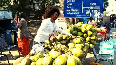 national-champion-in-girnar-climbing-and-descending-competition-earns-his-living-by-distributing-green-coconuts