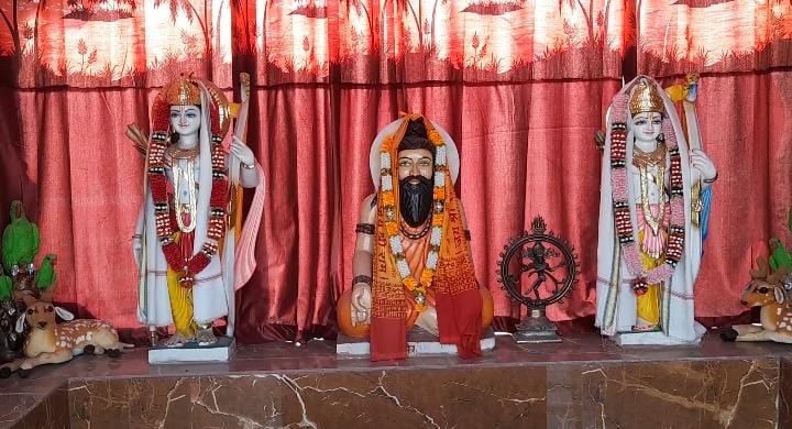 गगोल तीर्थ में विश्वामित्र का मंदिर