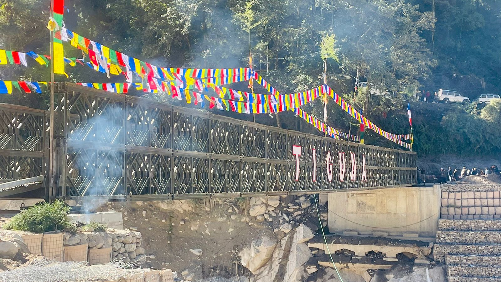 Bailey Bridge in Sikkim