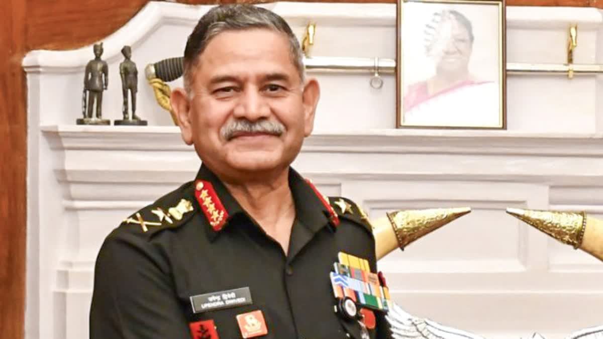 Army Chief General Upendra Dwivedi