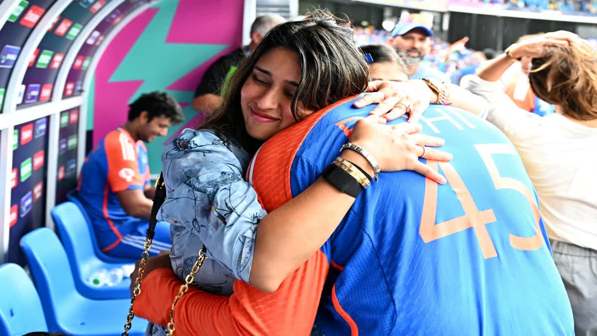 Rohit Sharma and Ritika Sajdeh