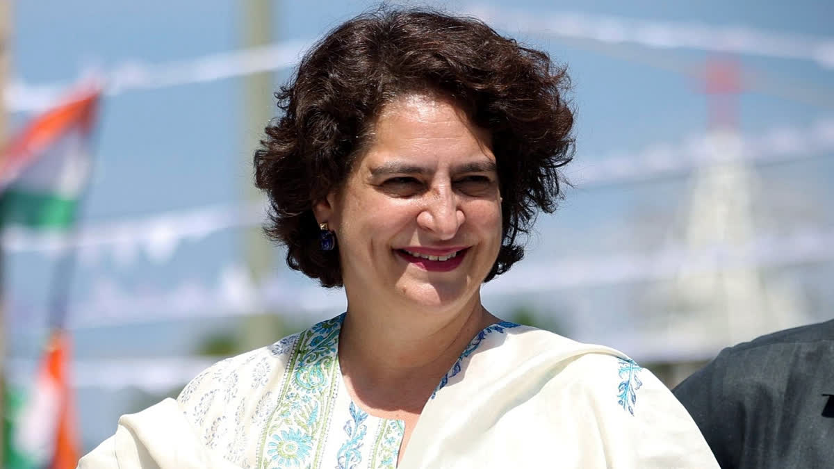 File photo of Congress secretary Priyanka Gandhi