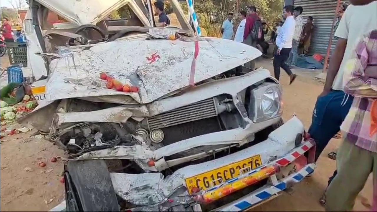 ROAD ACCIDENT IN BAIKUNTHPUR