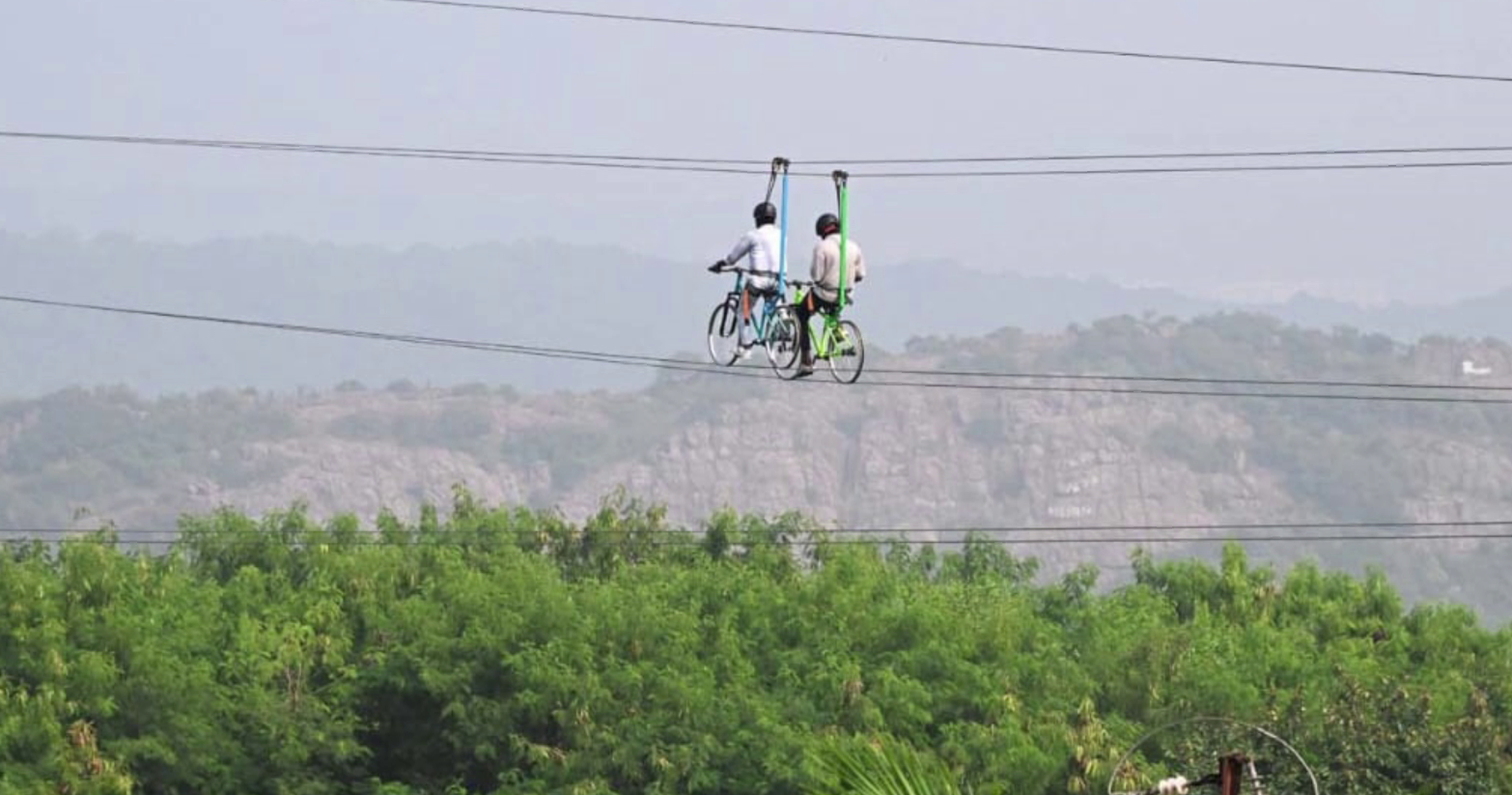 Sky Cycling in Visakhapatnam