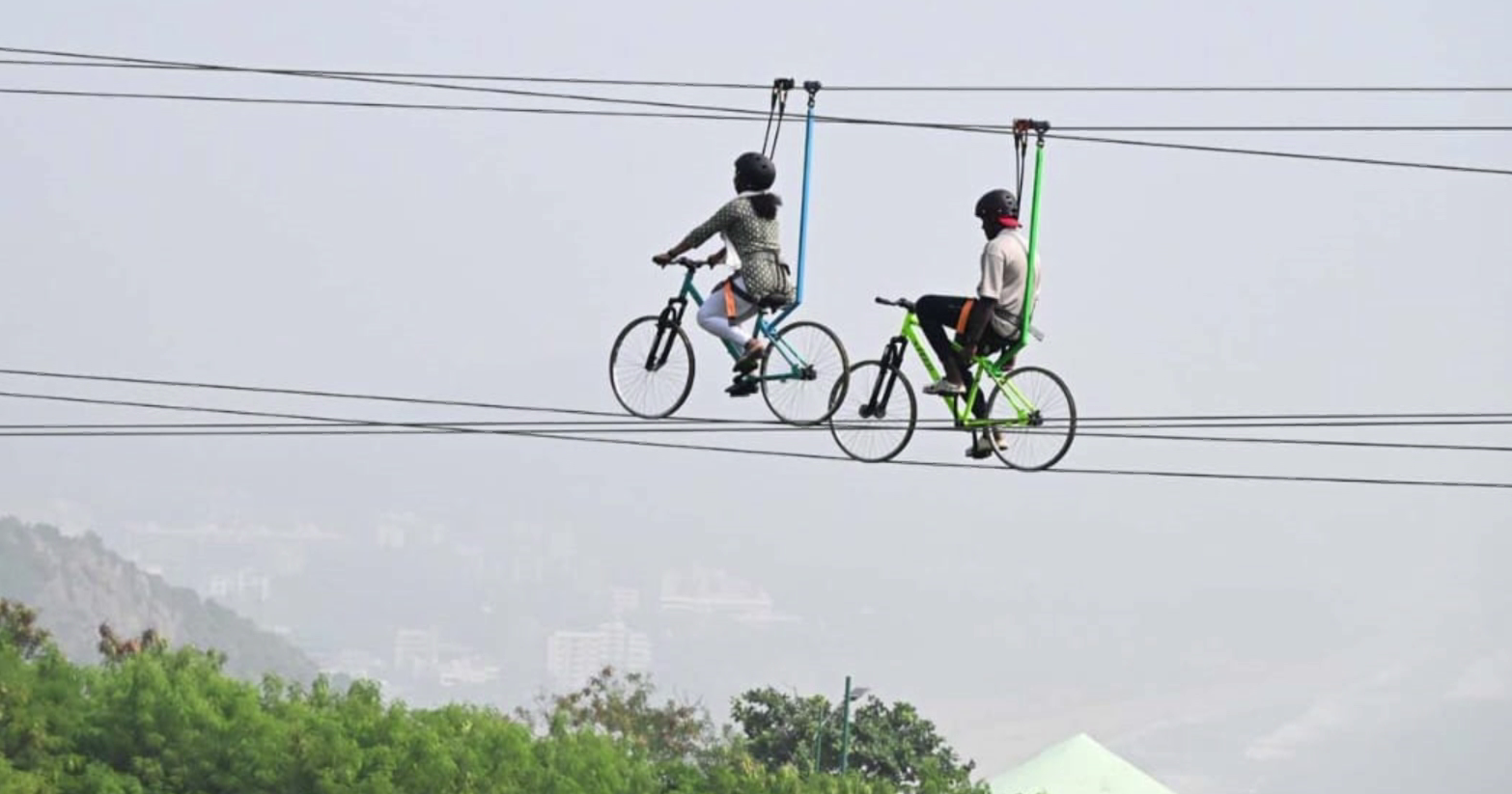 Sky Cycling in Visakhapatnam