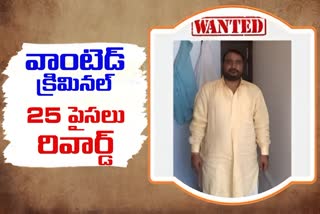 25 Paise Reward For Criminal