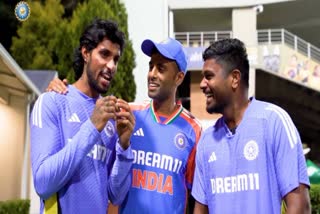 Tilak Varma, Suryakumar Yadav and Sanju Samson