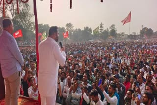 TEJASHWI YADAV IN BAGODAR