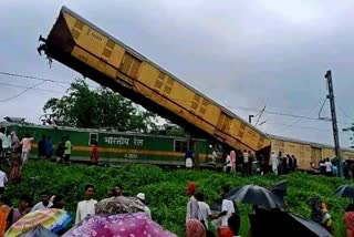 File photo of the Kanchanjunga Express hit by a goods train near New Jalpaiguri on June 17, 2024. Kavach 4.0 will reduce mishaps such as these.