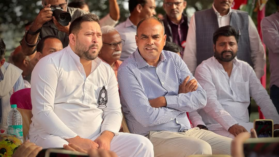 Tejashwi Yadav in Bagodar