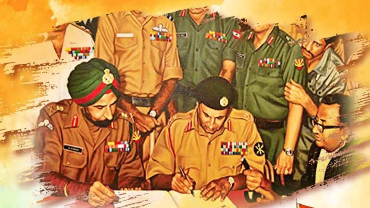 vijay diwas-december-16-1971-west-and-east-pakistan-separated-with-indias-help-bangladesh-formed