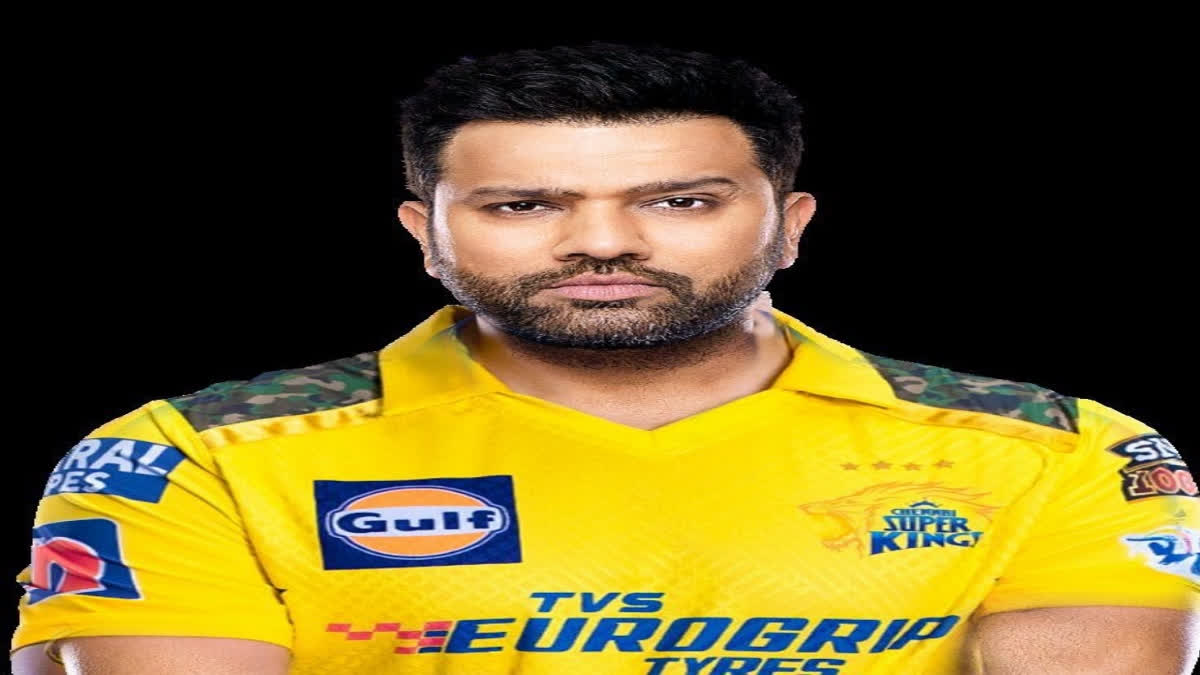 Former India batter Subramaniam Badrinath shared ex-Mumbai Indians' skipper Rohit Sharma's photo in Chennai Super Kings jersey on Twitter, a day letter after the announcement of Hardik Pandya's appointment as franchise skipper.