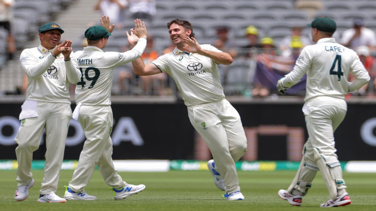 Even after losing two quick wickets early on in the second innings, Australia continued to dominate the first test after taking the 216-run lead from the first innings as Aussies bowlers never let Pakistan batters to settle down and bundled them out on 271. Australia's run machine Steve Smith and Marnus Labuschagne are still on the crease and stitched an unbeaten 79-run partnership taking the lead to 300 runs.