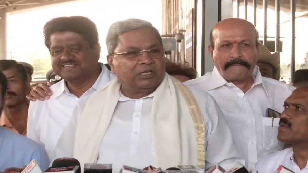 Etv Bharatcm-siddaramaiah-reaction-jp-nadda-and-bjp-over-vantamuri-incident