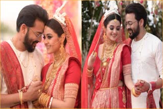 Saurav Das and Darshana Banik Wedding Pictures